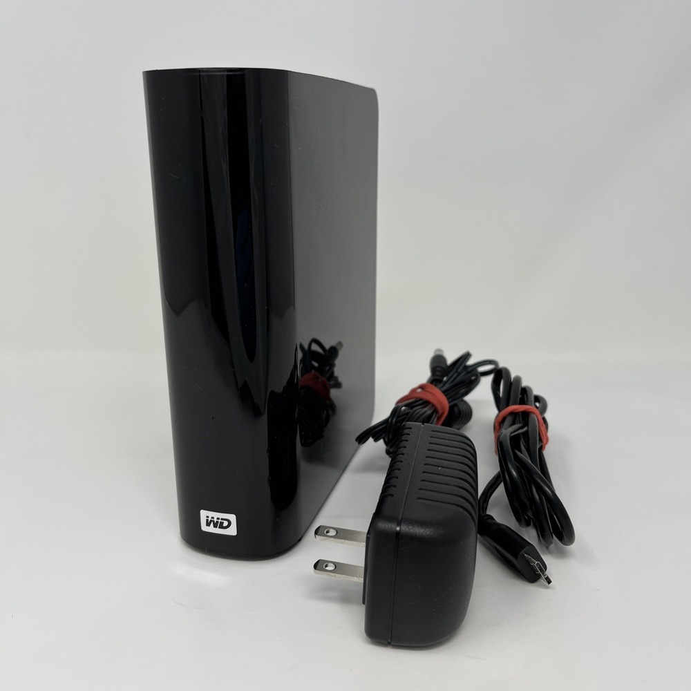 WD My Book 2TB USB 3.0 External Hard Drive Desktop WDBACW0020HBK TESTED